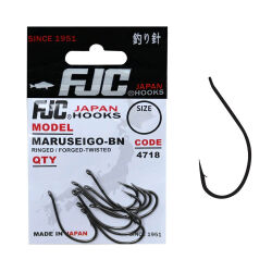 FJC 4718 Maruseigo Ringed Black Nikel İğne - 1