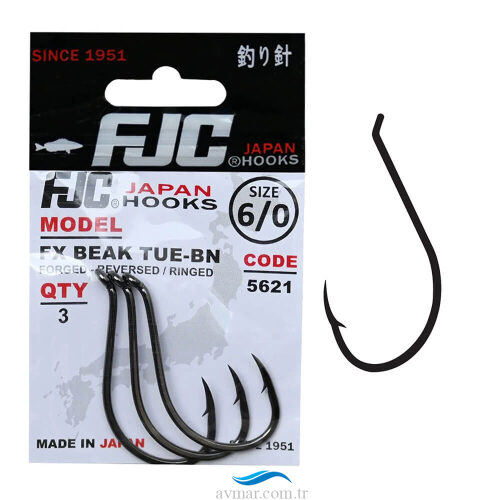 FJC 5621 Fx Beak Tue Black Nikel İğne