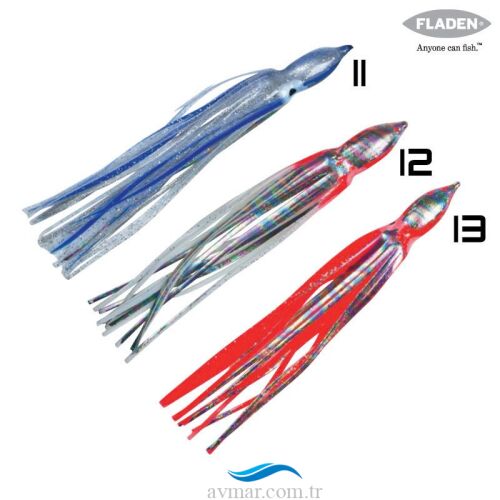 Fladen Ahtapot 12cm Silikon Yem - 10