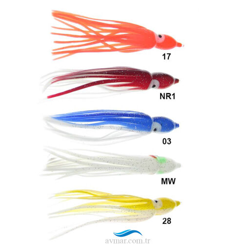 Fladen 7cm Ahtapot Silikon Yem - 2