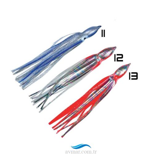 Fladen Ahtapot 9cm Silikon Yem - 3