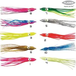Fladen Ahtapot 9cm Silikon Yem - 5