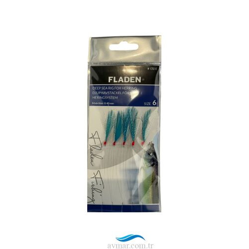 Fladen Blue Flash 5 Köstek Hazır Takım Çapari