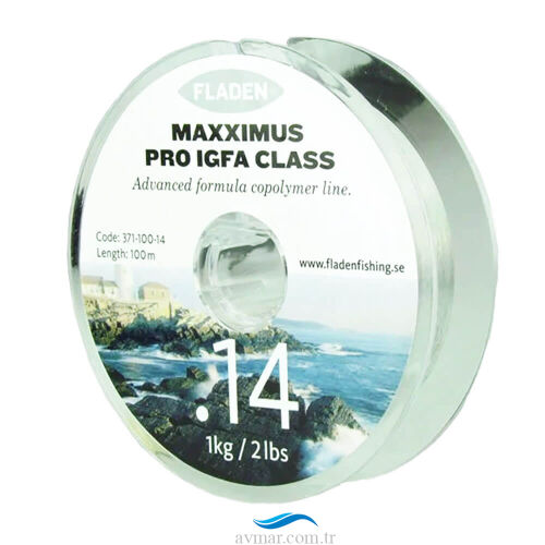 Fladen Maxximus İgfa Pro Gri 100m Yekpare Misina - 1