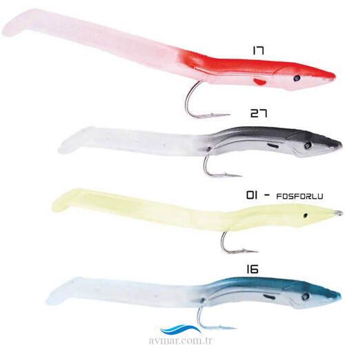Fladen Portland Eel 9cm Silikon Yem - 1