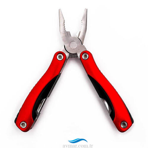 FreeCamp Emory Çok Amaçlı El Aleti Pense Kırmızı
