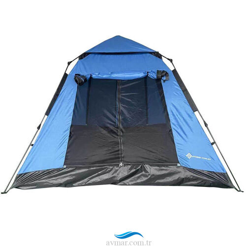 FreeCamp Inventor 4 Kişilik Otomatik Çadır Mavi