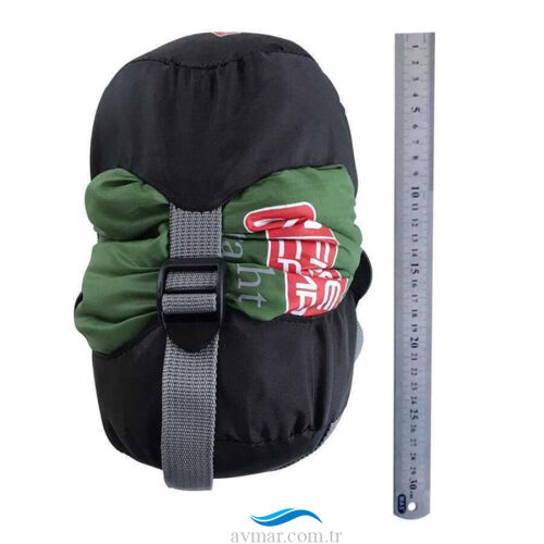 FreeCamp Ultralight Uyku Tulumu Yeşil Siyah (1)