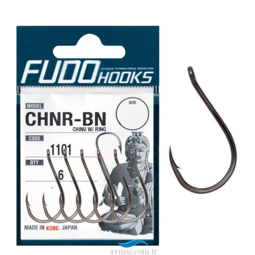 Fudo 1101 Chinu Delikli Black Nikel İğne