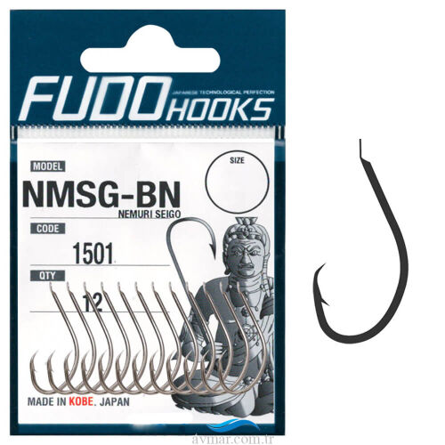 Fudo 1501 Nemuri Seigo Circle Black Nikel İğne - FUDOHOOKS