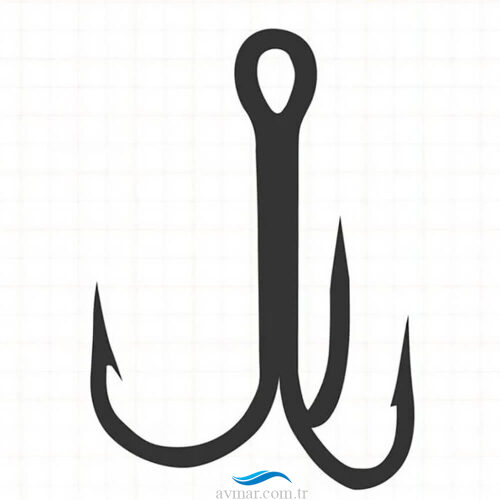 Fudo 2209 Treble Uv Üçlü Olta İğnesi