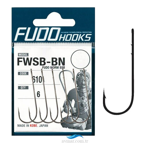 Fudo 6100 Worm SSB Nikel Uzun Pala Tırnaklı İğne - 1