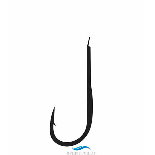 Fudo 6401 FL Marukaizu Black Nikel İğne - FUDOHOOKS