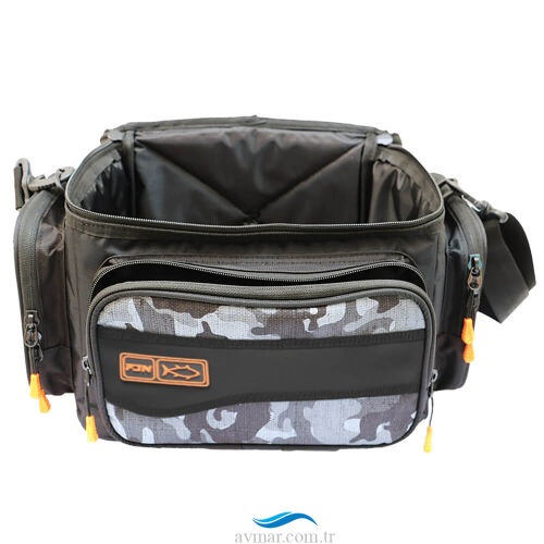 Fujin Black Camo Helper Bag - Balıkçı Çantası (1)