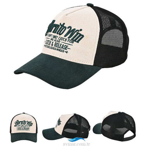 Fujin BTW Trucker Şapka Beige Green