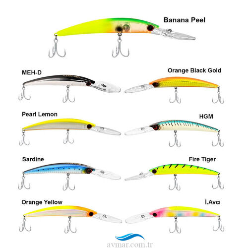 Fujin DeepBoss 110F 16gr Maket Balık