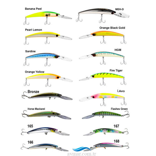 Fujin DeepBoss 90F 9.5gr Maket Balık