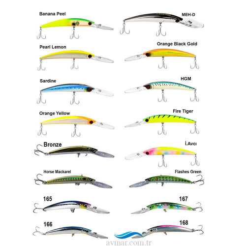 Fujin DeepBoss 90F 9.5gr Maket Balık
