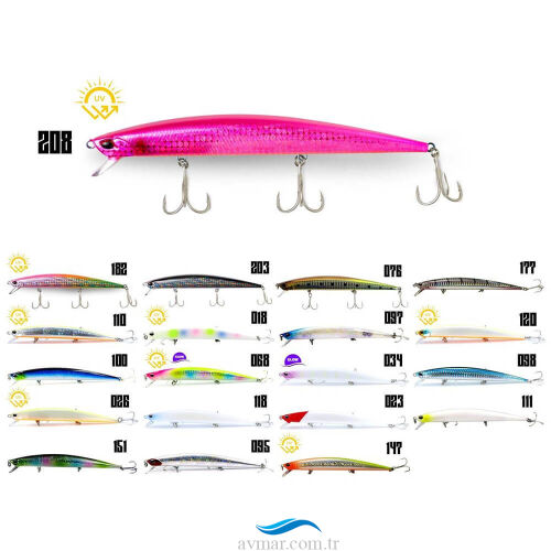 Fujin Flux 140mm 18gr Floating Maket Balık - 1