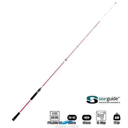 Fujin Freyja Light Jigging 180cm 15-90gr Jig Kamışı - 2