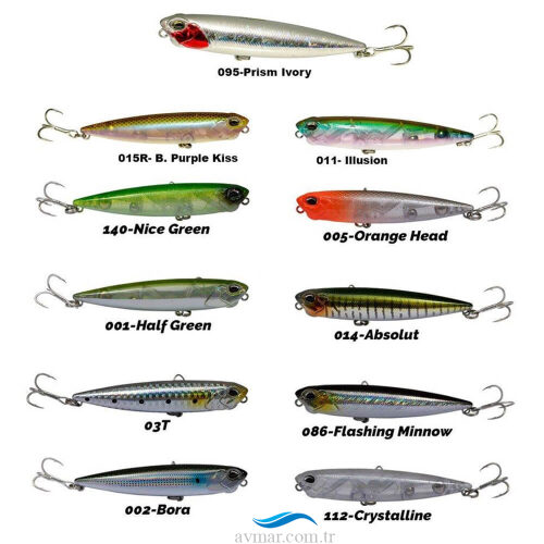 Fujin Hydra 85mm 10gr Su Üstü Maket Balık