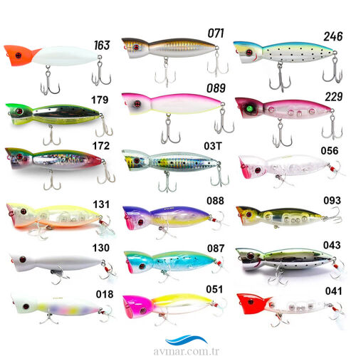 Fujin La-Nina 10cm 24gr Su Üstü Popper Maket Balık