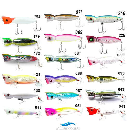 Fujin La-Nina 10cm 24gr Su Üstü Popper Maket Balık