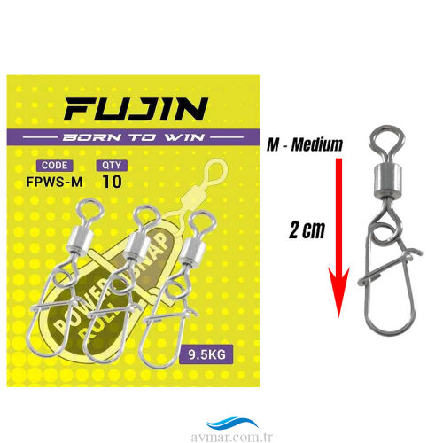 Fujin Power Roll Snap Klipsli Fırdöndü - 3