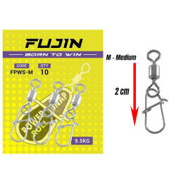 Fujin Power Roll Snap Klipsli Fırdöndü - 3