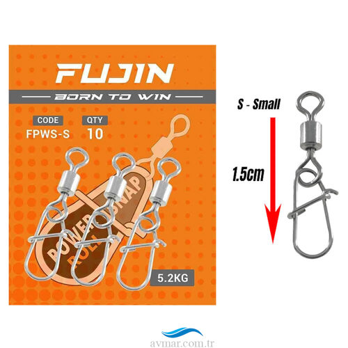 Fujin Power Roll Snap Klipsli Fırdöndü (1)