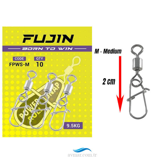 Fujin Power Roll Snap Klipsli Fırdöndü - 3
