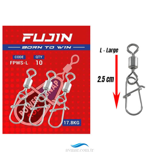 Fujin Power Roll Snap Klipsli Fırdöndü - 4