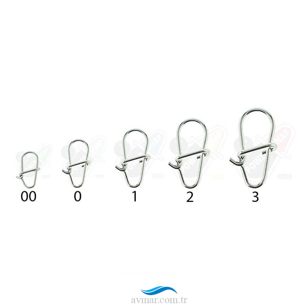 Fujin Power Snap Maket Balık ve Lrf Klipsi Rapala Halkası & Klips