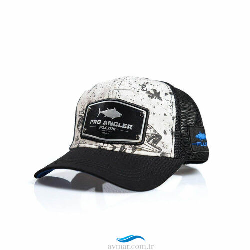 Fujin Pro Angler Black Fish Şapka - Fujin