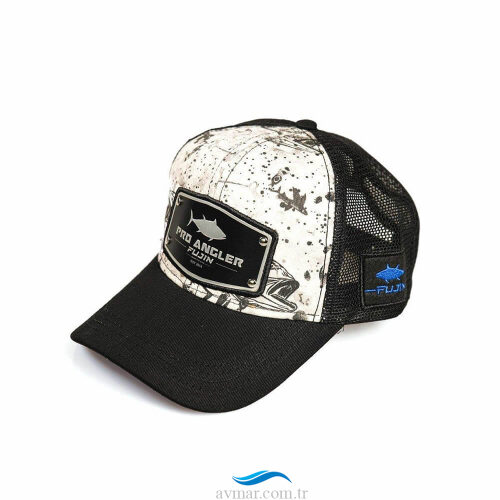 Fujin Pro Angler Black Fish Şapka - 3