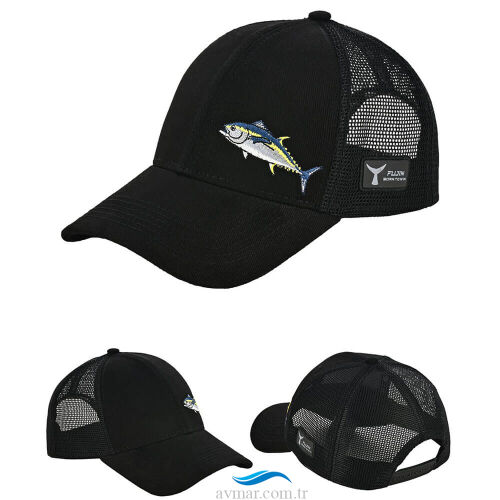 Fujin Pro Angler Black Tuna Şapka