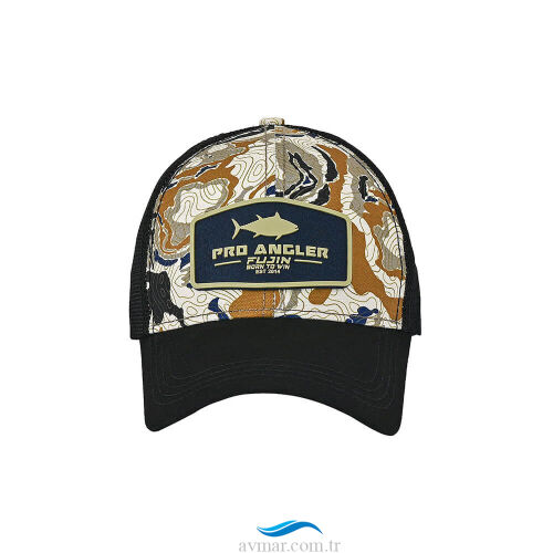 Fujin Pro Angler GEO Natural Camo Balıkçı Şapkası - 2
