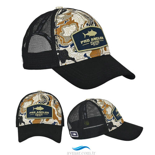 Fujin Pro Angler GEO Natural Camo Balıkçı Şapkası