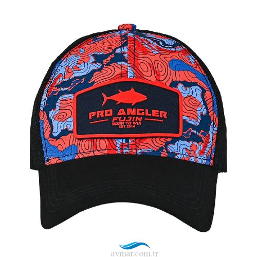 Fujin Pro Angler GEO Red Balıkçı Şapkası (1)