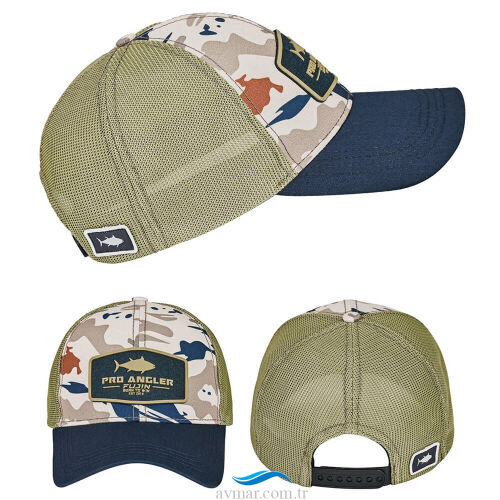 Fujin Pro Angler Natural Camo Şapka - Fujin