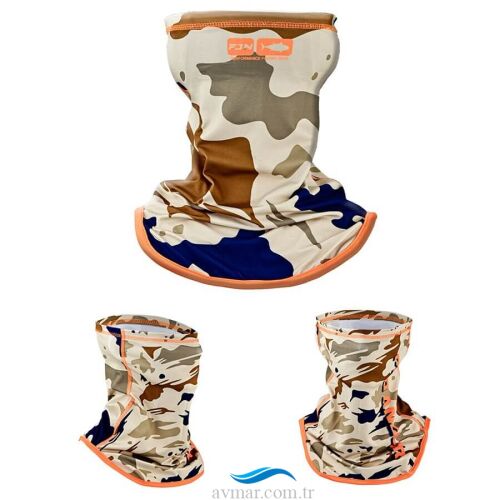 Fujin Pro Angler Neck Gaiter Boyunluk Natural Camo - 1