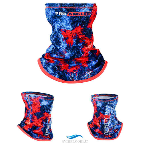 Fujin Pro Angler Neck Gaiter Boyunluk Red Reef - 1