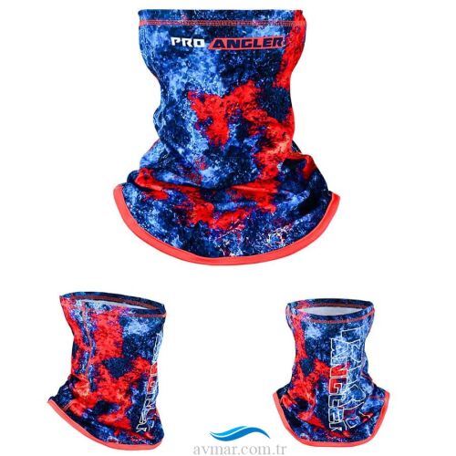 Fujin Pro Angler Neck Gaiter Boyunluk Red Reef - 1