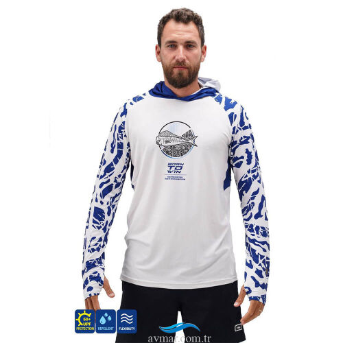 Fujin Pro Angler S24 Hooded Lambuka Navy