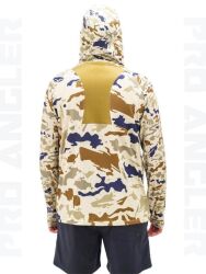 Fujin Pro Angler S24 Hooded Natural Camo - 3