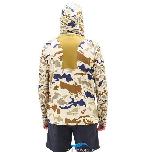 Fujin Pro Angler S24 Hooded Natural Camo - 3