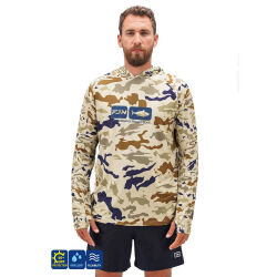 Fujin Pro Angler S24 Hooded Natural Camo - 1