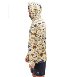 Fujin Pro Angler S24 Hooded Natural Camo - 2