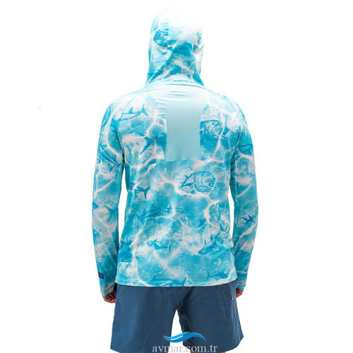 Fujin Pro Angler S24 Hooded Water Camo - 3
