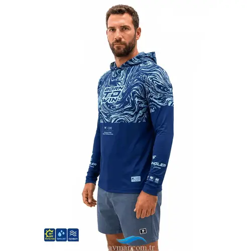 Fujin Pro Angler S26 Hooded Izohips Blue Mint